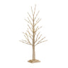LED Lighted Gold Twig Tree 36"H