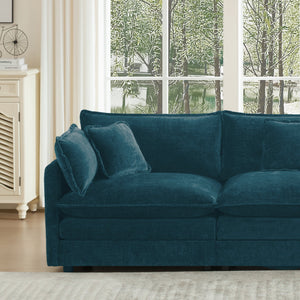 Comfortable Deep Seat Reversible Modular 3 Seater Sectional Sofa