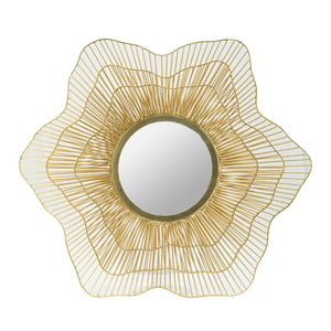 D27x2.4' Metal Mirror, Wall Mounted Mirror Home Decor for Bathroom Living Room