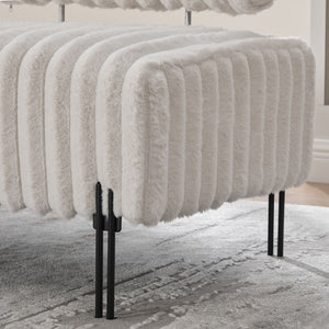 Mini Loveseat With Adjustable Backrest