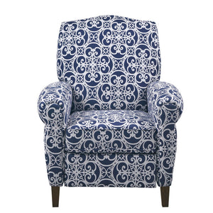 Kirby - Transitional Push Back Recliner Chair