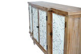 Hollow-Carved Accent Cabinenet