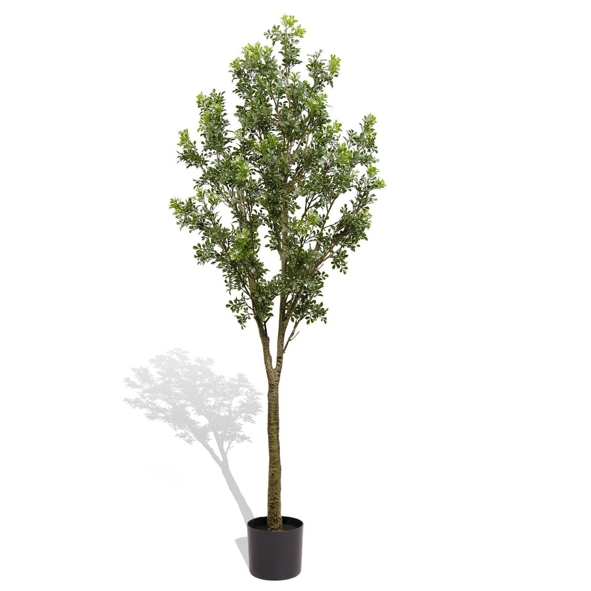 6FT Artificial Tree Tall Lifelike Greenery Plant