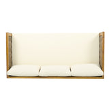 Claremont 3-seater daybed, beige