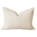 Tailored Ivory Accent Pillow
