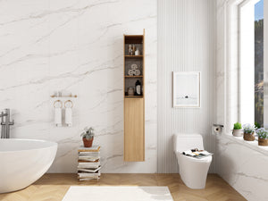 24 Inch Wall Mounted Side Cabinet Combination