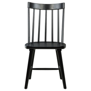 Middleton Solid Wood Dining Side Chair Black (Set of 2)