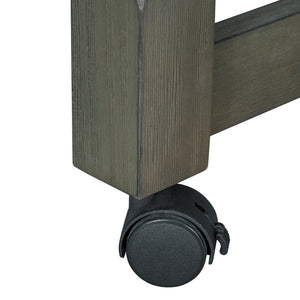 TREXM Extendable Kitchen Island with Storage