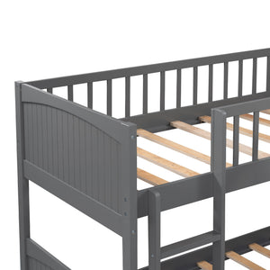 Bunk Bed With Loft And 2 Drawers