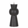 8.5" Black Simplux Designer LED Candle with remote (Set of 2) - Tuesday Morning - Candles