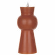 8.5" Orange Simplux Designer LED Candle with remote (Set of 2) - Tuesday Morning - Candles
