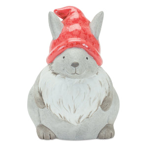 Whimsical animal gnome garden statue (set of 12)