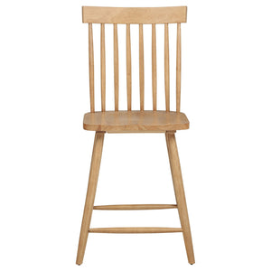 Andrews Windsor Counter Height Dining Side Chair Light Ash (Set of 2)