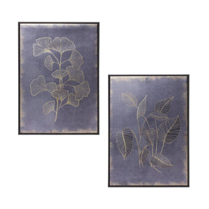 Melrose-framed-foliage-print-(set-of-2)-Wall-Art