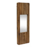 Rustic Wooden Wall Mirror 29"H