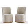 Indoor Upholstered Dining Chair (Set of 2)