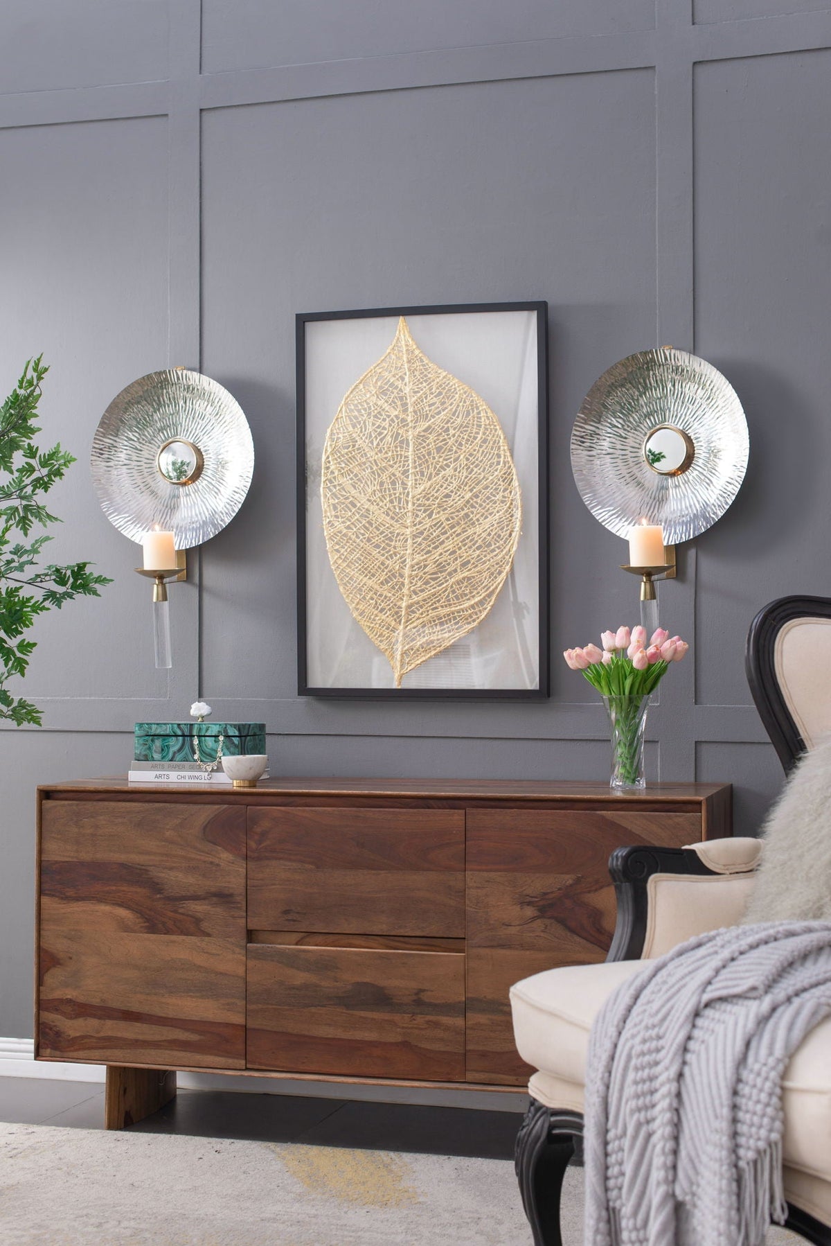 Maria - Wall Sconce - Gold