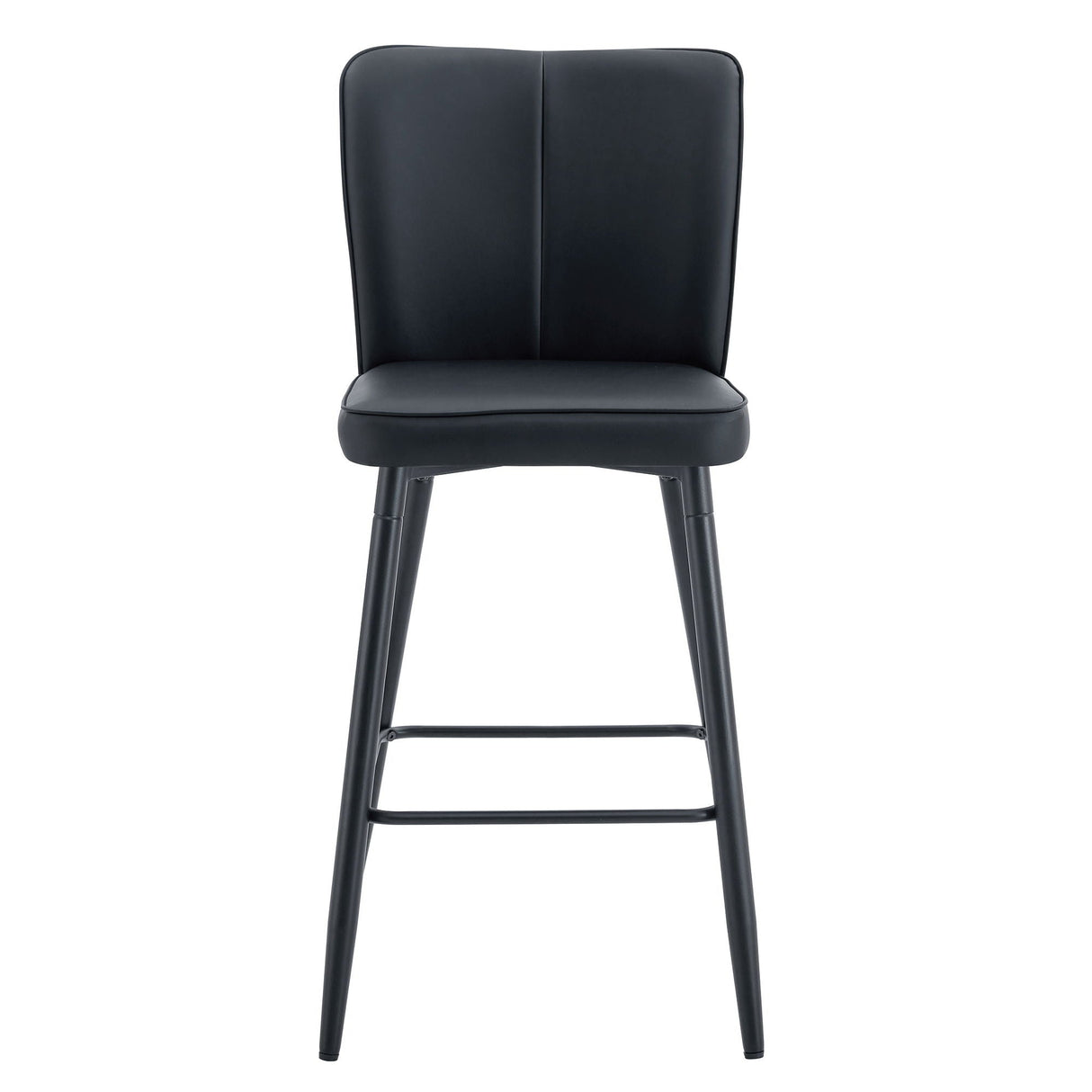 Modern Style Chair With Sleek Backrest Design (Set of 2)