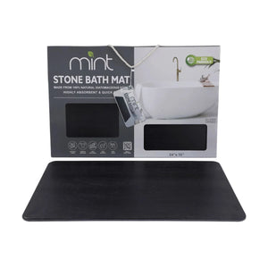 24'' x 15'' Diatomaceous Quick-Drying Stone Bath Mat
