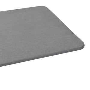 24'' x 15'' Diatomaceous Quick-Drying Stone Bath Mat