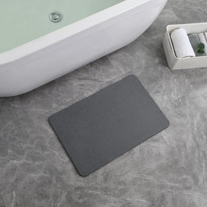 24'' x 15'' Diatomaceous Quick-Drying Stone Bath Mat