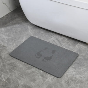 24'' x 15'' Diatomaceous Quick-Drying Stone Bath Mat