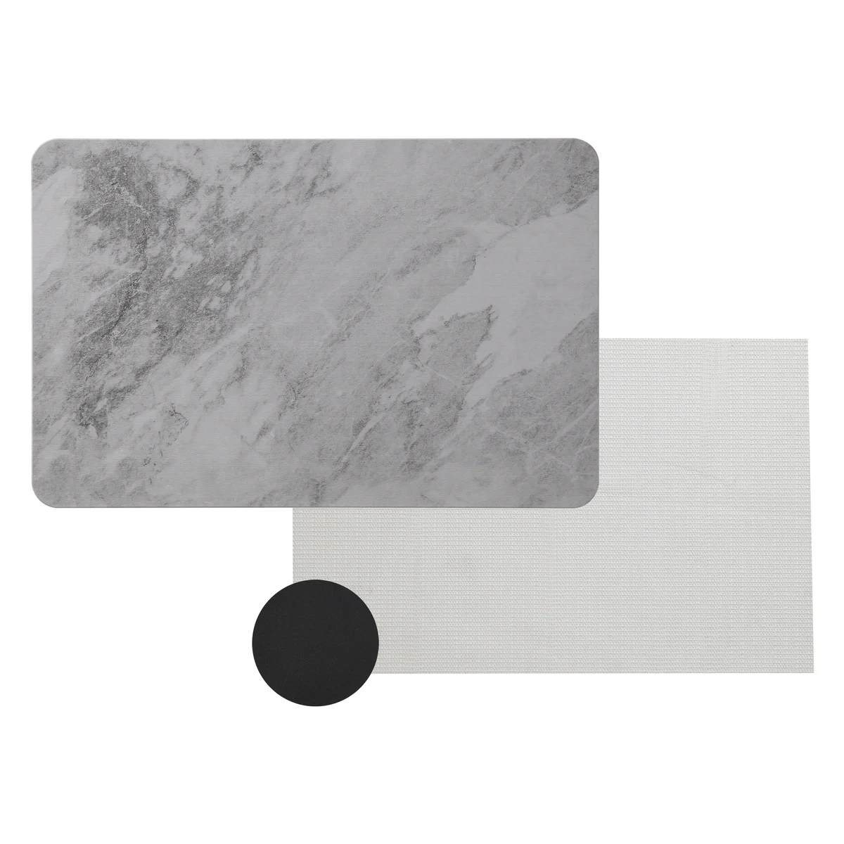 4 Colors! - 24" x 15" Diatomaceous Quick-Drying Stone Bath Mat