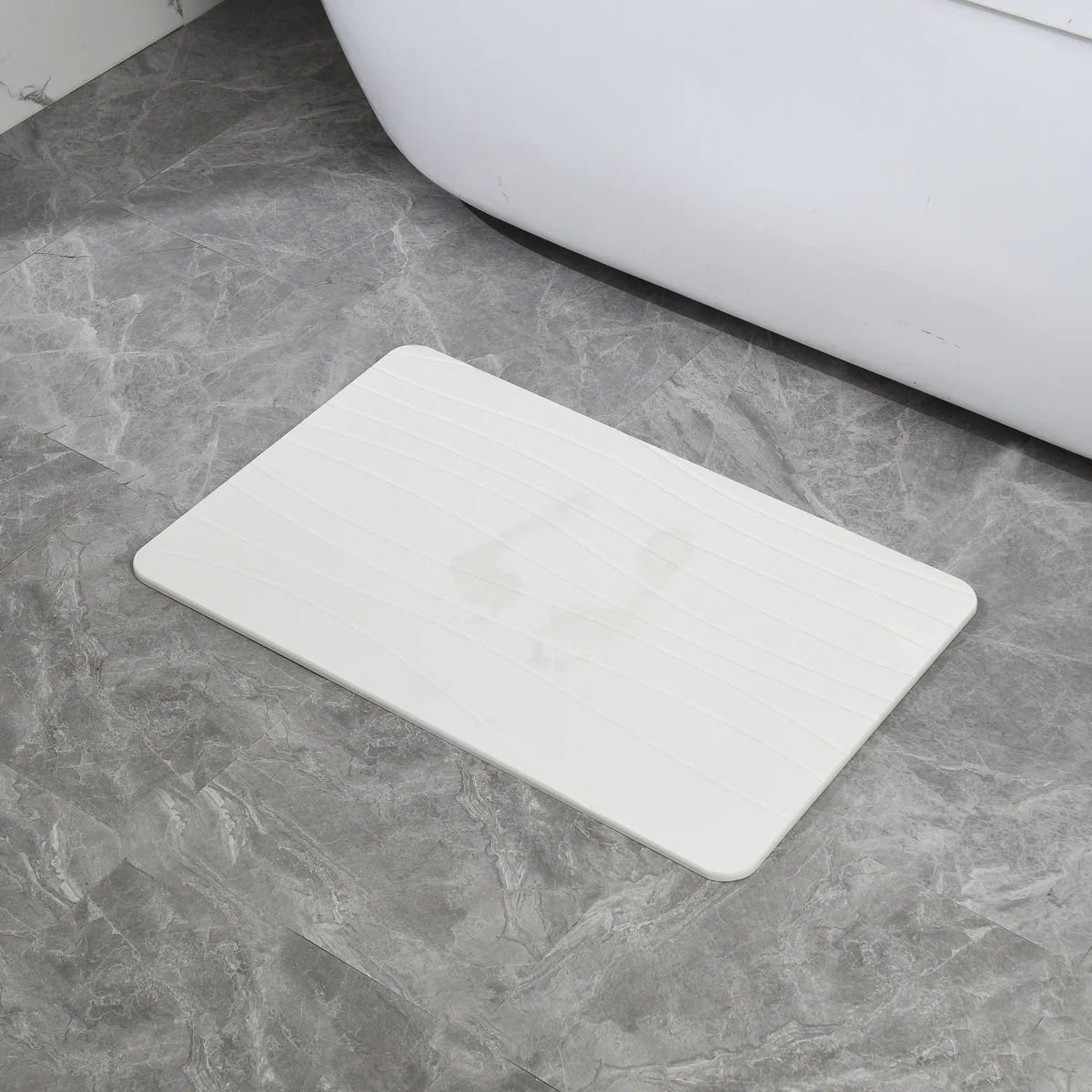 24'' x 15'' Diatomaceous Quick-Drying Stone Bath Mat