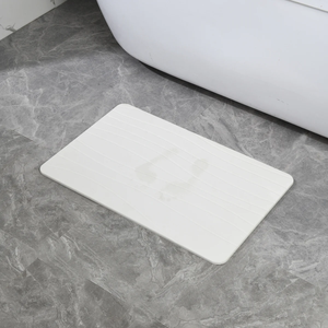 24'' x 15'' Diatomaceous Quick-Drying Stone Bath Mat