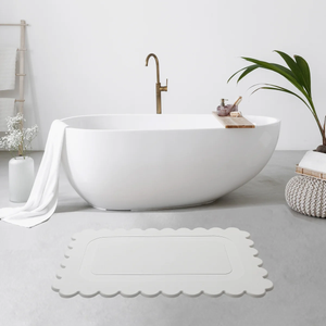 24'' x 15'' Diatomaceous Quick-Drying Stone Bath Mat