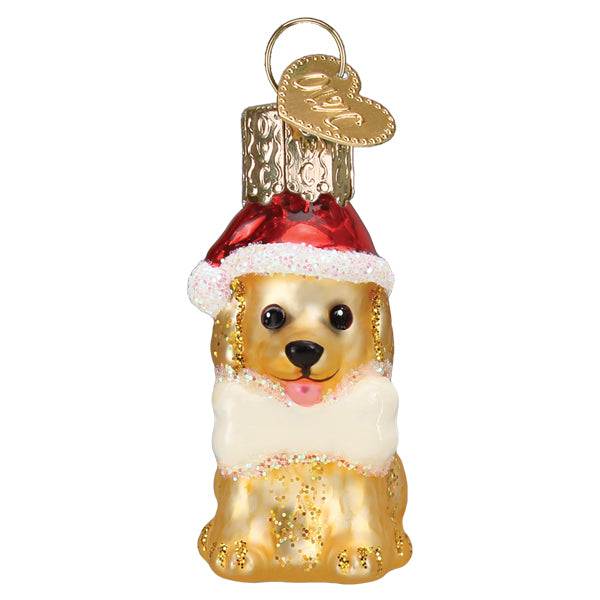 Mini Jolly Pup Ornament 2x1x1 Inches by Old World Christmas