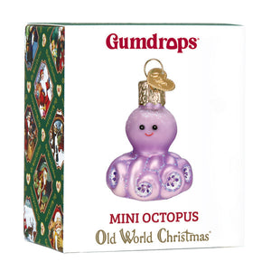 Mini Octopus Ornament by Old World Christmas