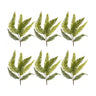 Varigated fern foliage spray (set of 6)