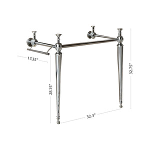 VICI 36" Freestanding Bathroom Console