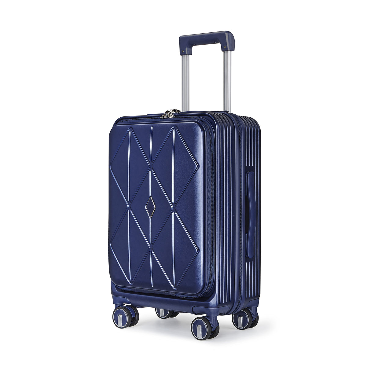3 Piece, Expandable Carry On Luggage with TSA Lock -Hard Shell and Lightweight Suitcase with Front Pocket and Spinner Wheels