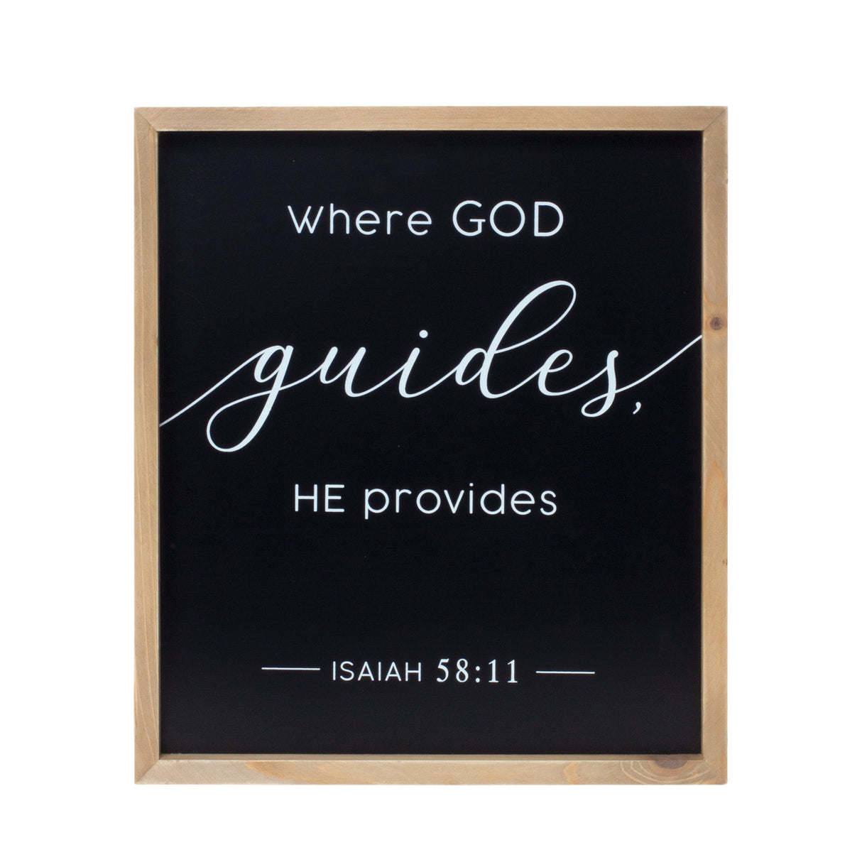 Framed Beauty and God Plaque (Set of 2)