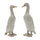 Distressed-Stone-Standing-Duck-Garden-Statue-(Set-of-2)-Sculptures-&-Statues
