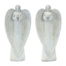 Stone-Garden-Angel-Statue-with-Bird-Accent-(Set-of-2)-Sculptures-&-Statues