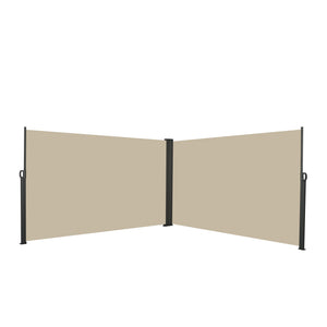 Retractable Side Awning, Waterproof and UV Resistant, Privacy Screen for Patio