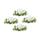 Mixed-foliage-and-daisy-candle-ring-(set-of-4)-Candles