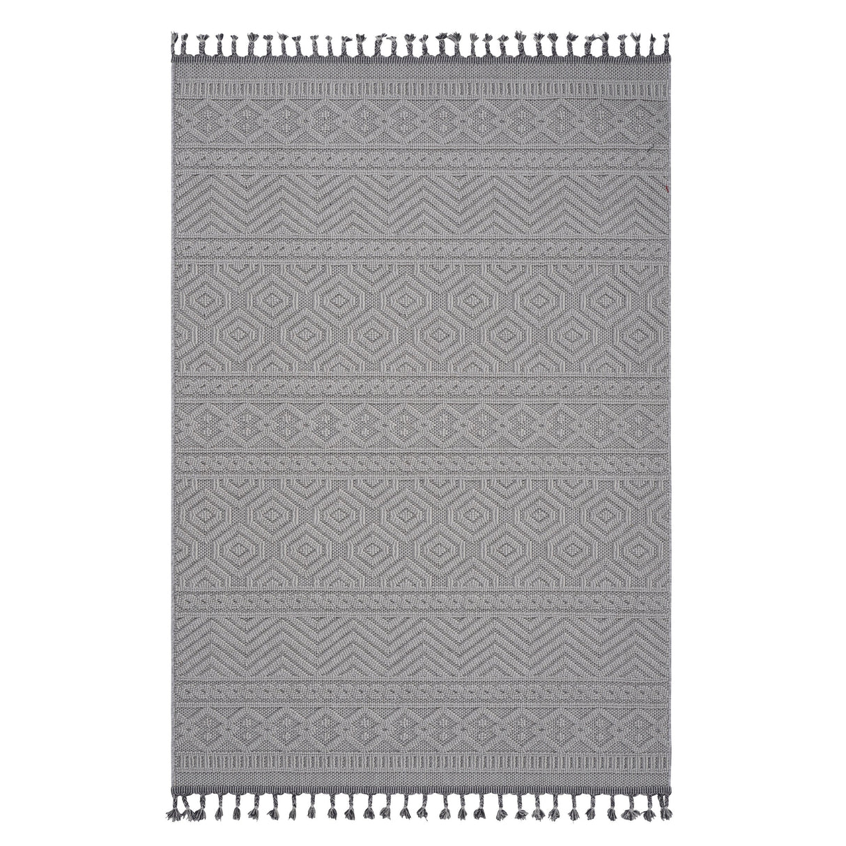 NAAR Guros Collection Geometric Indoor/Outdoor Area Rug