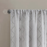 Diamond sheer window curtain panel (only 1 pc panel)
