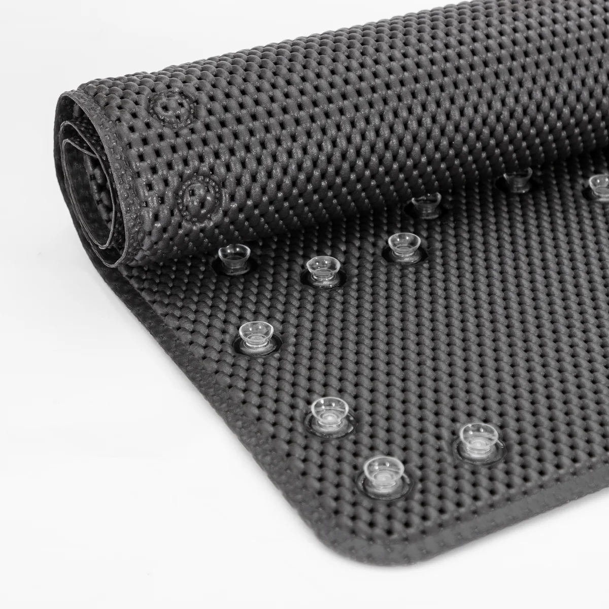 36 in. x 17 in. Non-Skid Double Foam Bath Mat with 58 Suction Cups