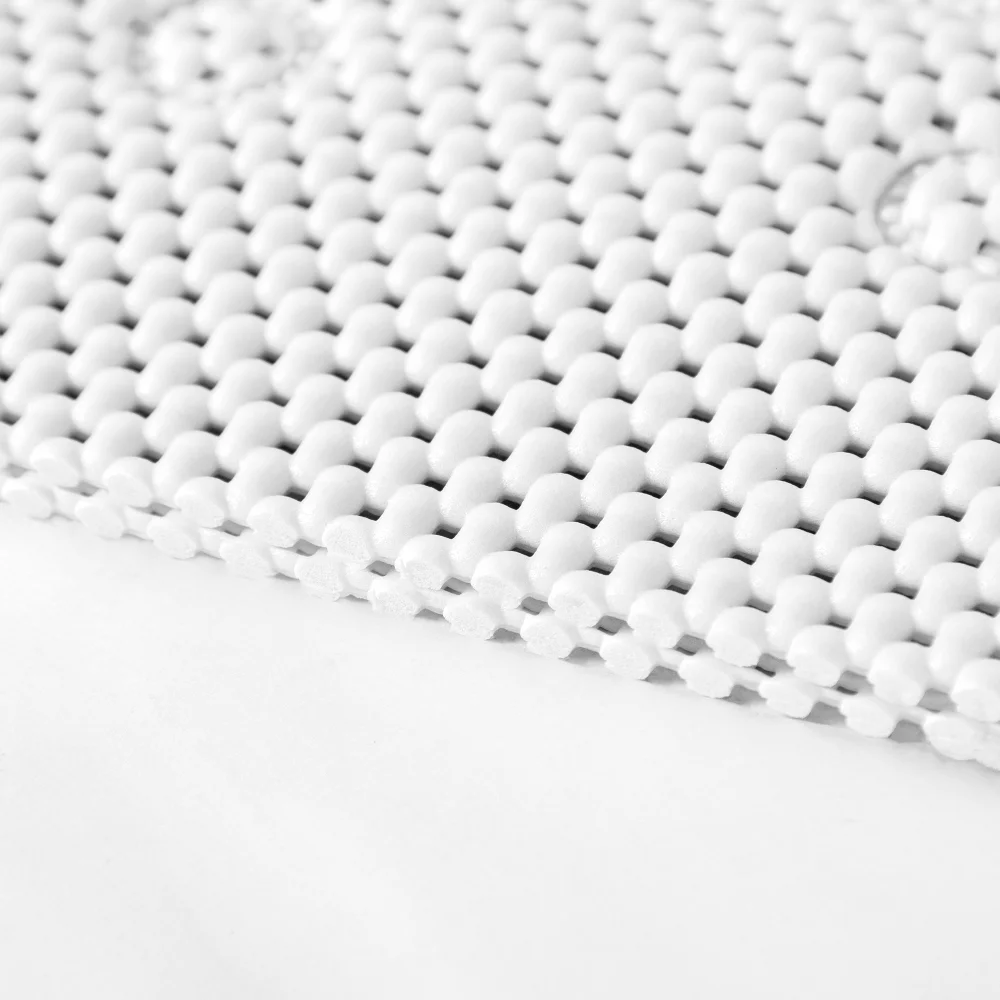 36 in. x 17 in. Non-Skid Double Foam Bath Mat with 58 Suction Cups