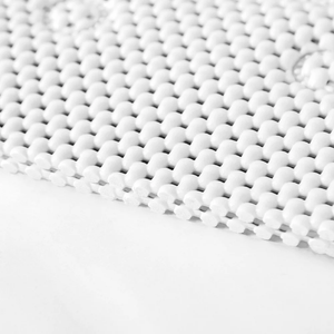 36 in. x 17 in. Non-Skid Double Foam Bath Mat with 58 Suction Cups