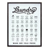 Wood laundry sentiment sign 20"h