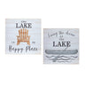 Wooden-lake-life-sign-(set-of-2)-Wall-Signs