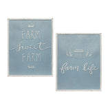 Metal-Farm-Life-Sentiment-Sign-(Set-of-2)-Wall-Signs