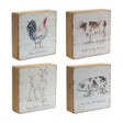 Rustic-wood-farm-animal-sentiment-block-(set-of-4)-Wall-Signs