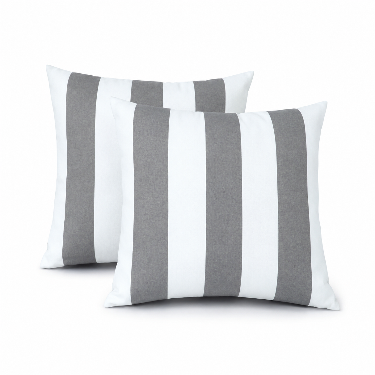 2 Pack Outdoor/Indoor Throw Pillows with Inserts